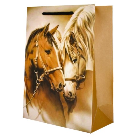 DECORATIVE BAG 15X24 CM HORSES PACK 12 PCS. W&K JYWK500S