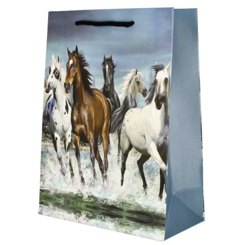 DECORATIVE BAG 15X24 CM HORSES PACK 12 PCS. W&K JYWK500S