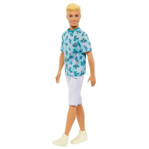 BRB KEN STYLOWY T-SHIRT KAKTUS HJT10 WB6 MATTEL