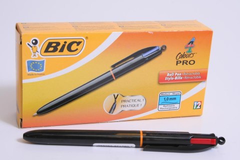 DŁUGOPIS AUTOMATYCZNY 4 COLOURS PRO PUDEŁKO 12 SZT. BIC 902129 BIC