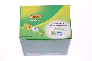 KLEJ GLUE STICK ECOLUTIONS 36G PUDEŁKO 12 SZT. BIC 9192541 BIC