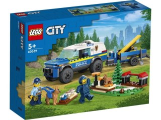 KLOCKI KONSTRUKCYJNE CITY SZKOLENIE PSÓW POLICYJNYCH LEGO 60369 LEGO