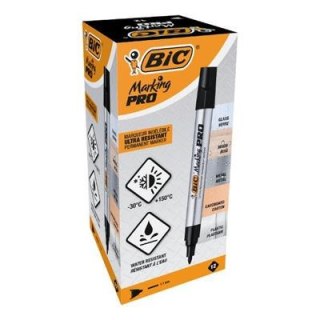 MARKER PERMANENTNY OKRĄGŁY PRO CZARNY BC PUD A 12 BIC 964800 BIC