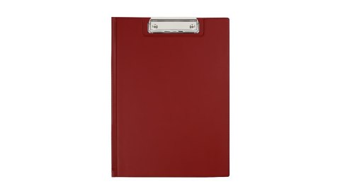 TECZKA A4 CLIPBOARD PVC BORDO BIURFOL KH-04-05 BIURFOL