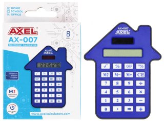 KALKULATOR AX-007 NIEBIESKI AXEL 457669 AXEL