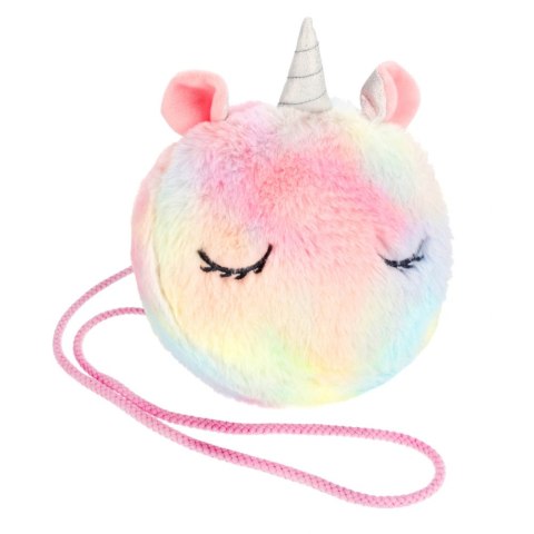 TOREBKA NA RAMIĘ PLUSZOWA UNICORN RAINBOW STARPAK 477814 STARPAK