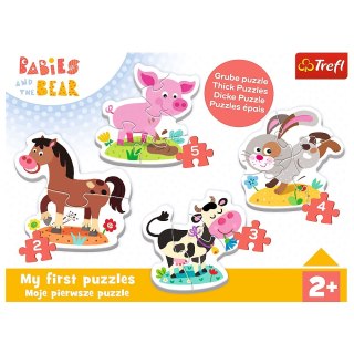 PUZZLE BABY CLASSIC NA FARMIE TREFL 36127 TR TREFL