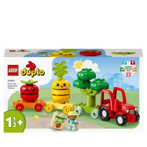 KLOCKI KONSTRUKCYJNE TRAKTOR Z WARZYWAMI DUPLO LEGO 10982 LEGO