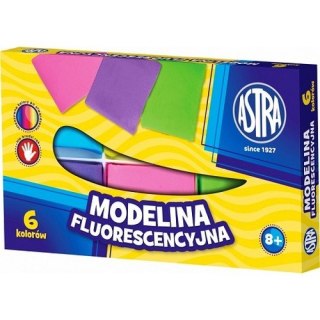 MODELINA FLUORESCENCYJNA 6 KOLORÓW ASTRA 83911902 ASTRA