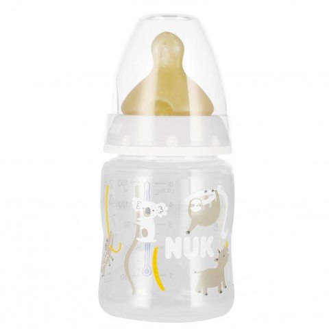 NUK BUTELKA Z WSKAŹNIKIEM TEMP. 150 ML 0-6M FIRST CHOICE POPIELATA 10743876 NUK