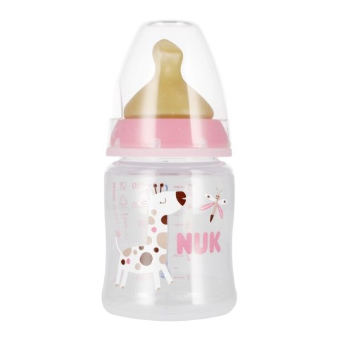 NUK BUTELKA Z WSKAŹNIKIEM TEMP. 150 ML 0-6M FIRST CHOICE RÓŻOWA 10743876 NUK