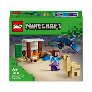 KLOCKI KONSTRUKCYJNE LEGO 21251 MINECRAFT WYPRAWA PUSTYNNA LEGO 21251 LEGO