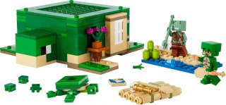 KLOCKI KONSTRUKCYJNE LEGO 21254 MINECRAFT DOMEK ŻÓŁWI LEGO 21254 LEGO