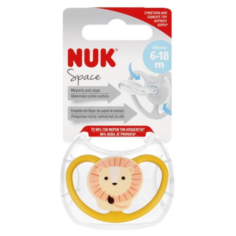 NUK SMOCZEK USP 6-18M SPACE LEW 10736385 1/6 NUK