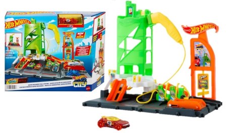 HW CITY SUPERSTACJA LADOWANIA AUT HTN79 PUD2 MATTEL