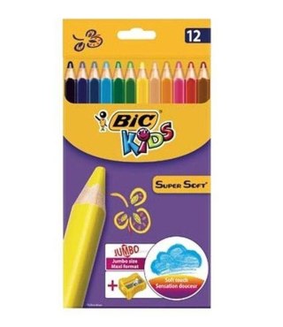 KREDKI OLO 12KOL/180 JUMBO BC KIDS SUPER SOFT BIC