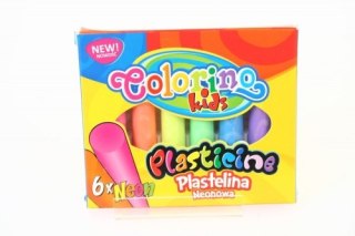 PLASTELINA 6KOL NEON PAT COLORINO PUD PATIO