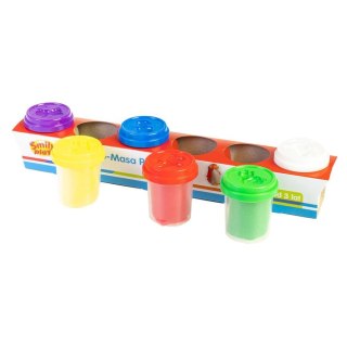 PLASTIC COMPOUND 6 COLORS 56 G SMILI PLAY ANEK 83350 AN