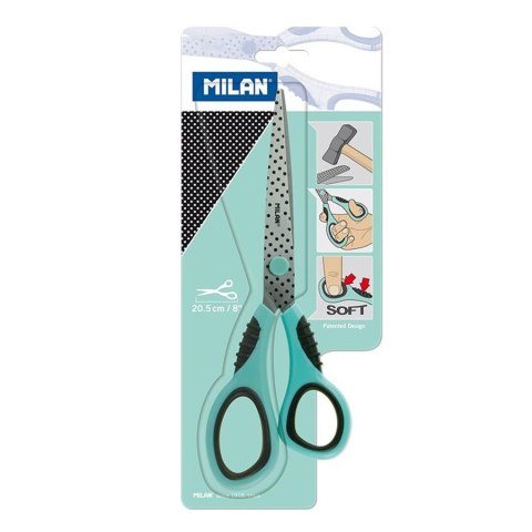 OFFICE SCISSORS MILAN DOTS & BUTTONS 20.5 CM