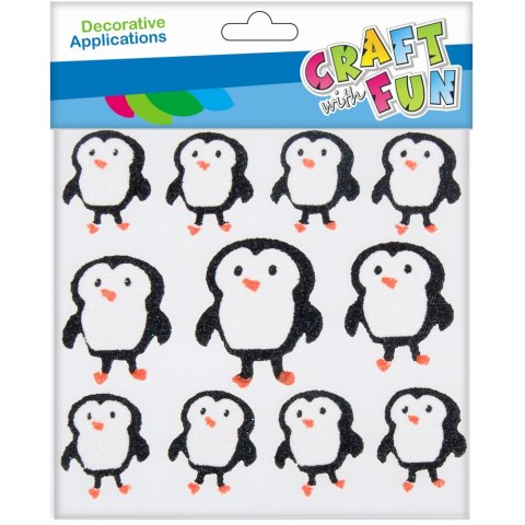 DECORATIVE SELF-ADHESIVE EVA PENGUIN CRAFT WITH FUN 463711