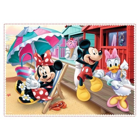 PUZZLE 4IN1 MINNIE WITH FRIENDS TREFL 34355