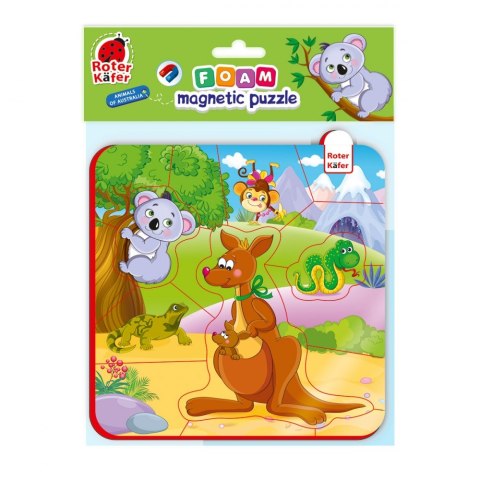 Magnetic foam puzzle - Animals from Australia