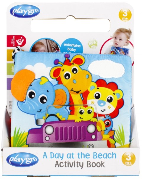 AKTYWNA KSIĄŻECZKA PLAŻA PLAYGRO 0186290 PLAYGRO