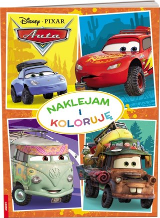 DISNEY/PIXAR AUTA. NAKLEJAM I KOLORUJĘ AMEET NAK-9113 AMEET