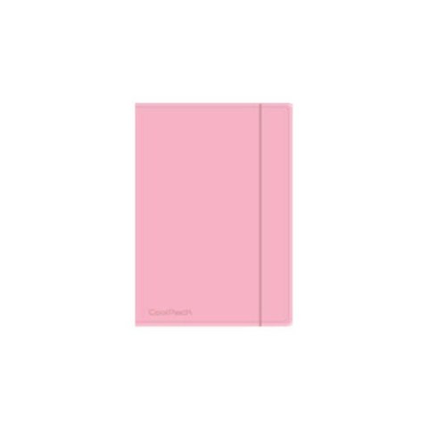 TECZKA Z GUMKĄ PP A4 PASTEL PODER PINK COOLPACK PATIO 20682CP PATIO