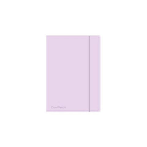 TECZKA Z GUMKĄ PP A4 PASTEL POWDER PURPLE COOLPACK PATIO 20866CP PATIO