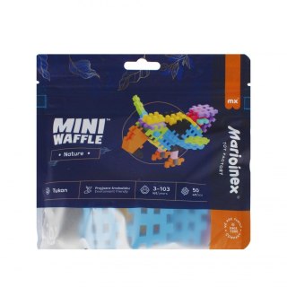 KLOCKI KONSTRUKCYJNE WAFLE MINI 50EL TUKAN PBH MARIO-INEX 906118 MARIO-INEX