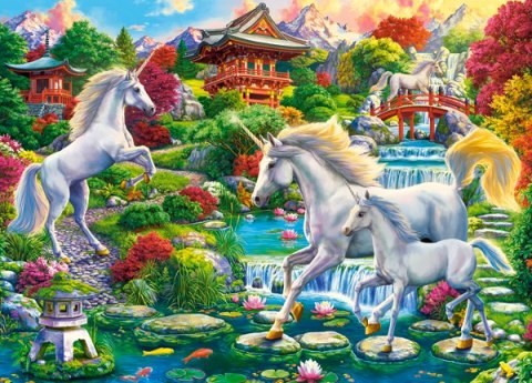 PUZZLE 260 EL. UNICORN GARDEN CASTORLAND B-27590 CASTOR