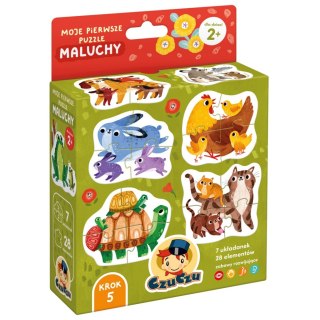 CZUCZU MOJE PIERWSZE PUZZLE MALUCHY 2 BRIGHT JUNIOR MEDIA