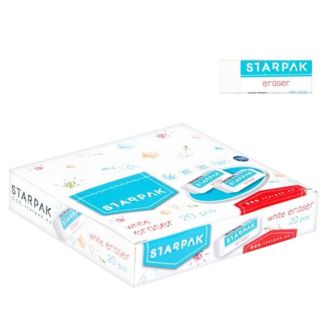 GUMKA DO MAZANIA BIAŁA A 20 STARPAK 450963 STARPAK