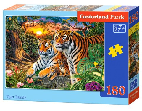 PUZZLE 180 ELEMENTW TIGER FAMILY CASTORLAND B-018482 CASTOR