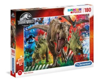 PUZZLE 180EL. JURASSIC WORLD PUD CLEMENTONI 29106 CLM CLEMENTONI