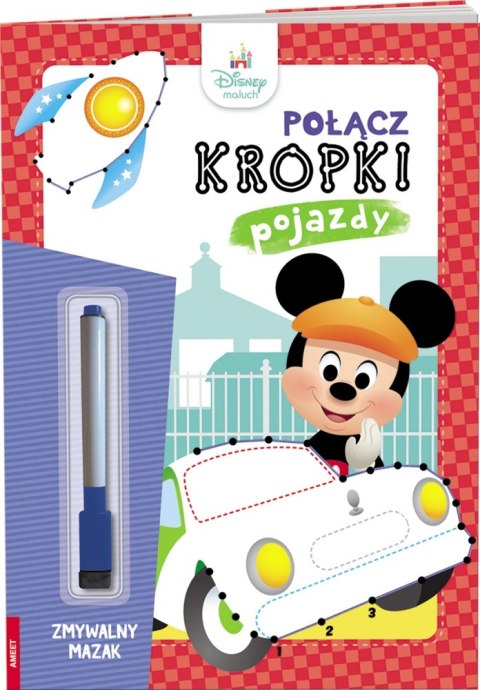 DISNEY MALUCH. POŁĄCZ KROPKI. POJAZDY AMEET