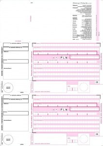 DRUK POLECENIE PRZELEWU 2SKŁADKOWE A4/100K MICHALCZYK I PROKOP DMPF-111-2 MICHALCZYK I PROKOP