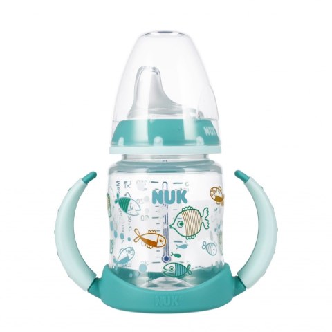 NUK BUTELKA 150 ML 6M Z UCHWYTEM FIRST TURKUS 10215335 NUK