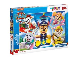 PUZZLE 2 X 60 ELEMENTÓW PAW PATROL CLEMENTONI 21617 CLEMENTONI