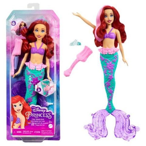 DISNEY KSIEZNICZKA ARIELKA ZMIANA KOLOR HLW00 W4 MATTEL