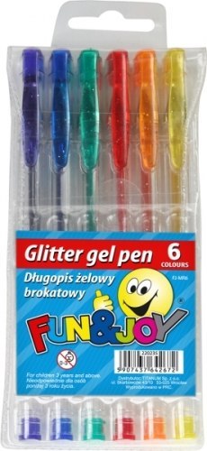 DLUGOPIS GEL 6KOL BROK FUN&JOY MIX KOL ETUI HASTA