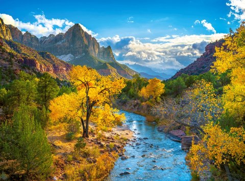 PUZZLE 3000 EL. AUTUMN IN ZION NATIONAL PARK, USA CASTORLAND C-300624 CASTOR