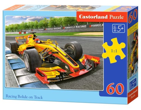 PUZZLE 60 ELEMENTÓW RACING BOLIDE ON TRACK CASTORLAND B-066179 CASTOR