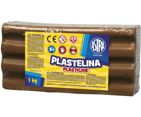 PLASTELINA 1 KG BRĄZOWA ASTRA 303111022 ASTRA