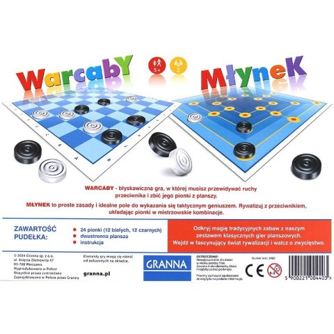 GRA WARCABY MŁYNEK GRANNA 4403 GRANNA