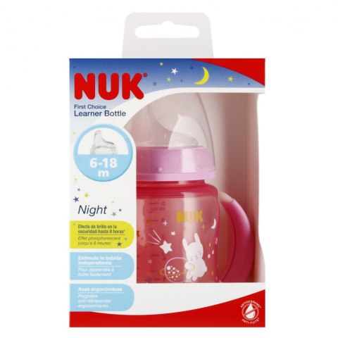 NUK BUTELKA 150ML Z UCH 6-18M ROZ FC10743998 1/6 NUK