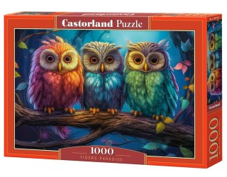 PUZZLE 1000 EL. THREE LITTLE OWLS CASTORLAND C-105175 CASTOR