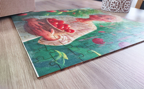 Personalized Wooden Puzzle "Souvenir for Mom" – The Perfect Gift for Special Occasions