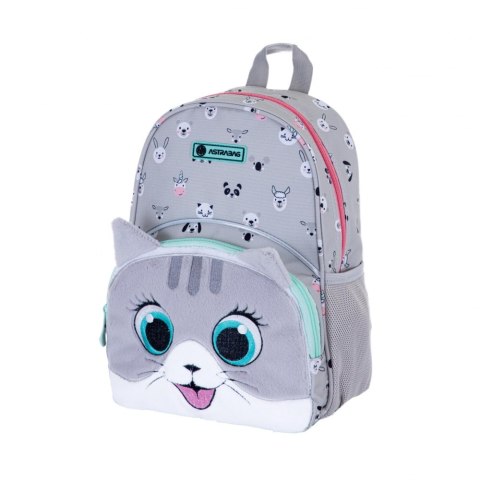 PLECAK 23X31X10 1ZAMEK 3KIESZENIE KITTY THE CUTE ASTRA 502023075 ASTRA